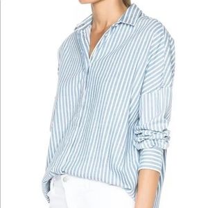 Iro Mia button down shirt striped